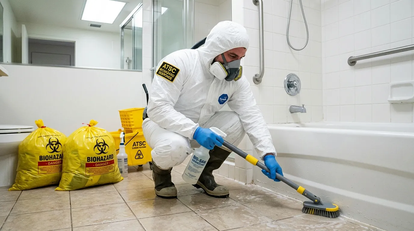 Decontamination equipment deployed for Blood Cleanup in Gainesville